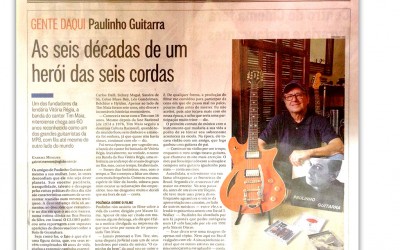 Jornal O Globo homenageia Paulinho Guitarra